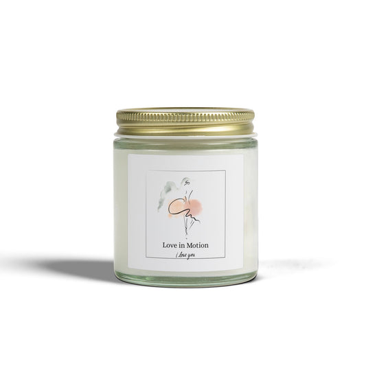 Ballerina Candle – Romantic Soy Wax Candle | Elegant Valentine’s Day Gift Inspired by Grace