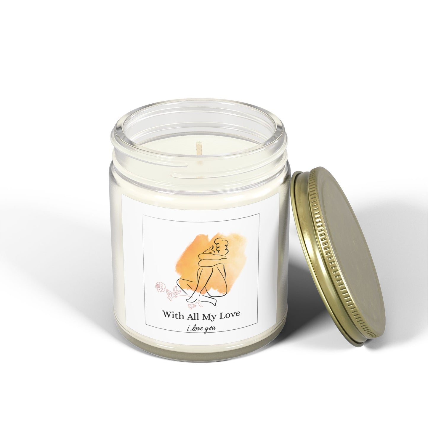 Your Roses Candle – Romantic Soy Wax Candle | Valentine’s Day Gift Inspired by Love