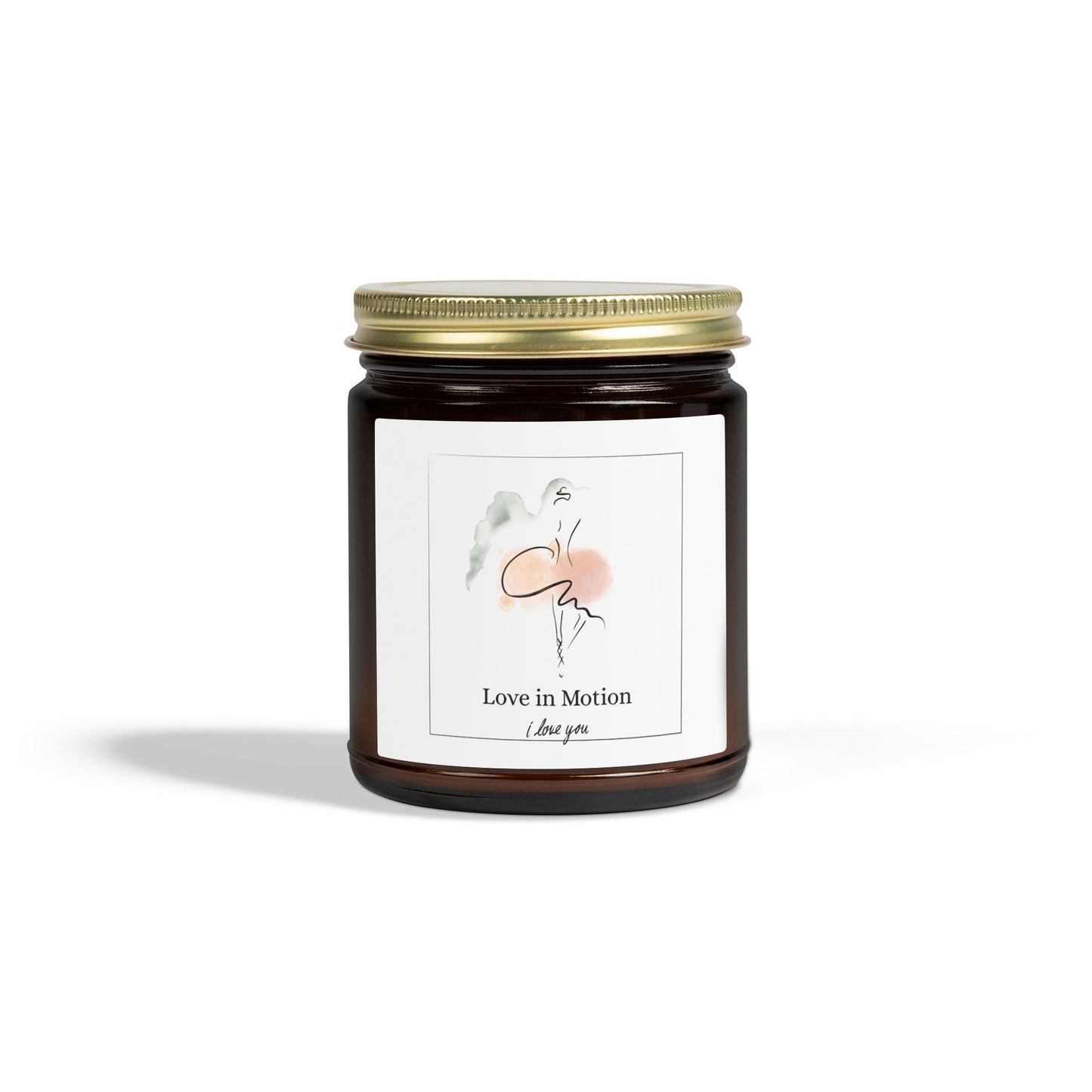 Ballerina Candle – Romantic Soy Wax Candle | Elegant Valentine’s Day Gift Inspired by Grace