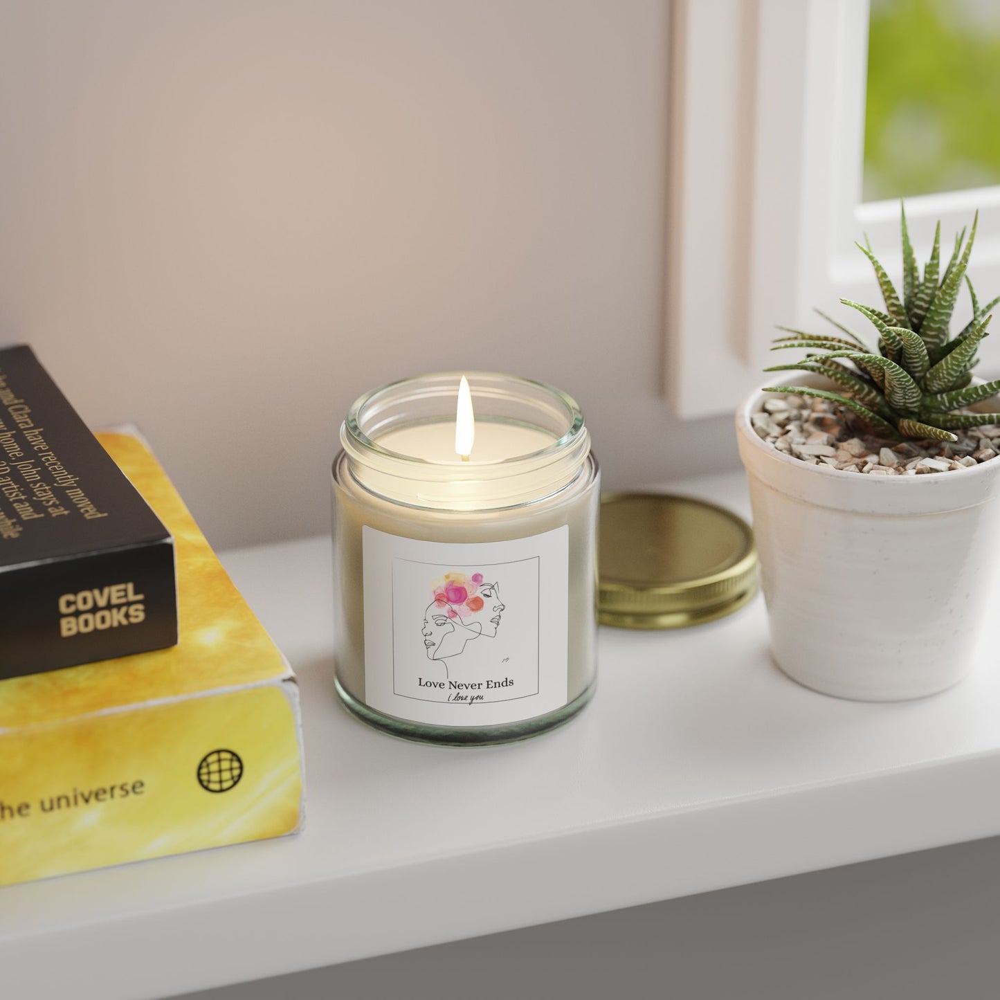 The Last Kiss Candle – Romantic Soy Wax Candle | Valentine’s Day Gift Inspired by Passion