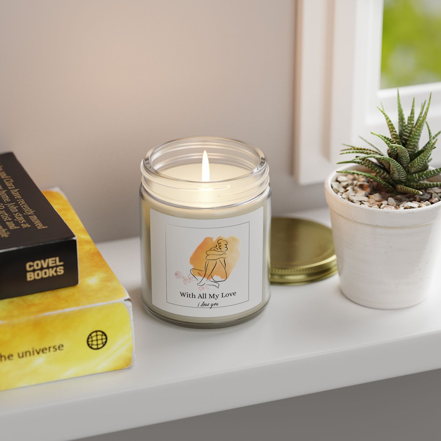 Your Roses Candle – Romantic Soy Wax Candle | Valentine’s Day Gift Inspired by Love