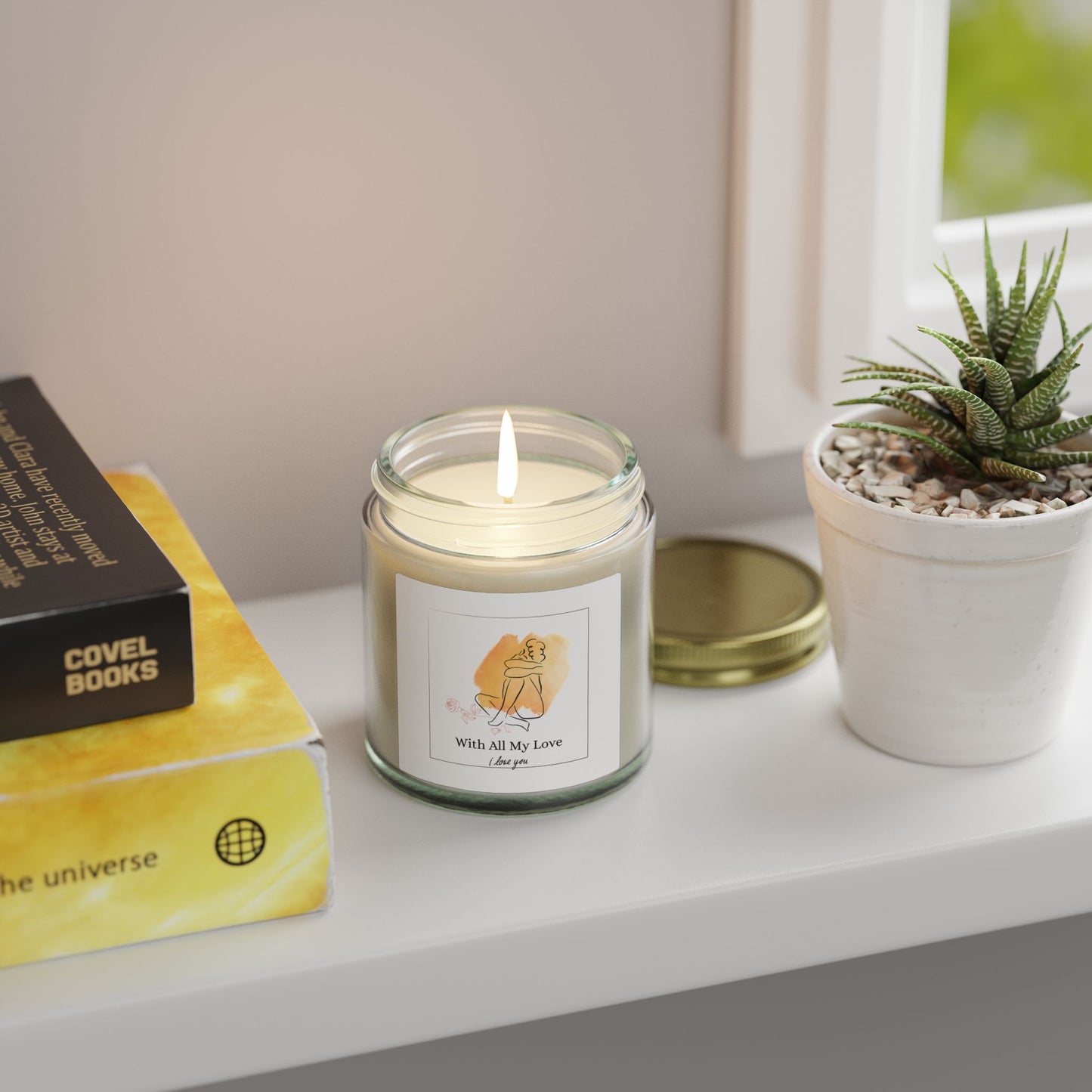 Your Roses Candle – Romantic Soy Wax Candle | Valentine’s Day Gift Inspired by Love