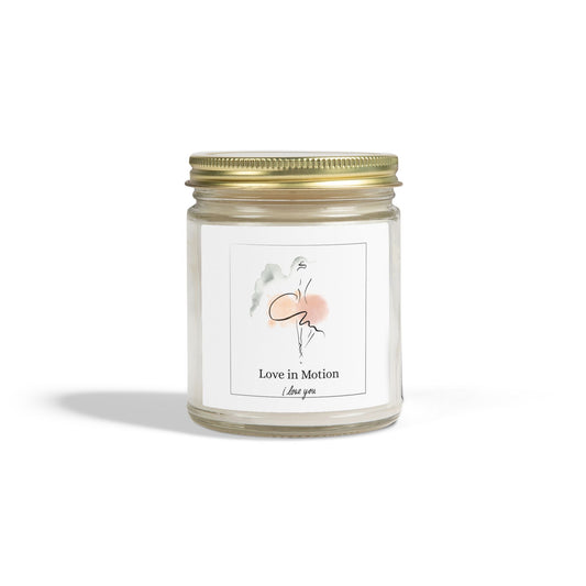 Ballerina Candle – Romantic Soy Wax Candle | Elegant Valentine’s Day Gift Inspired by Grace
