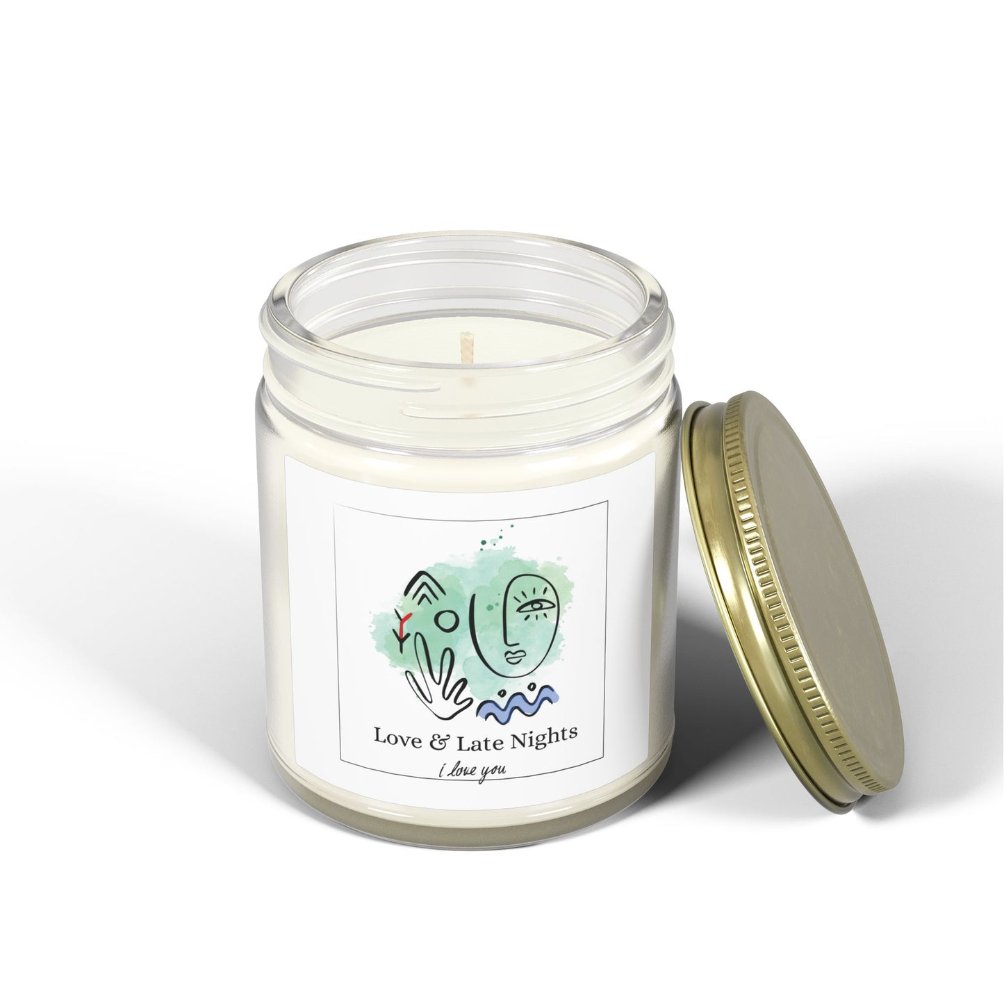 Wine Night Candle – Romantic Soy Wax Candle | Valentine’s Day Gift for Cozy Evenings