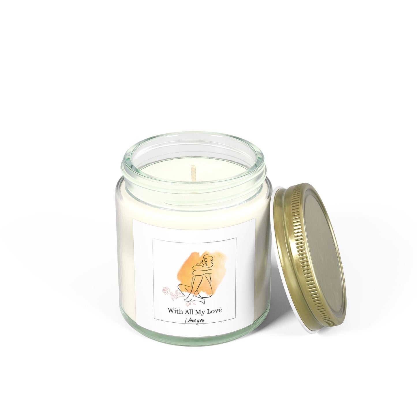 Your Roses Candle – Romantic Soy Wax Candle | Valentine’s Day Gift Inspired by Love