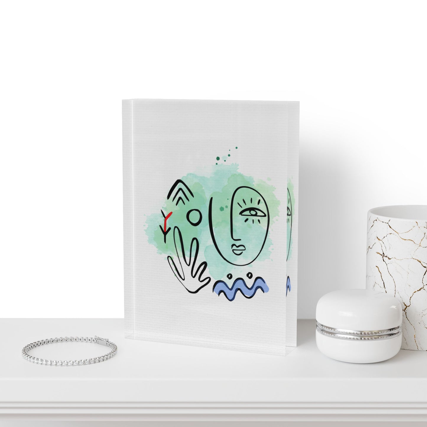 Wine Night album cover photo block from the Love Story collection, romantic minimalist wall art décor